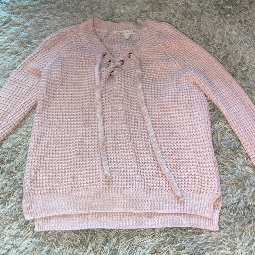 Pink sweater